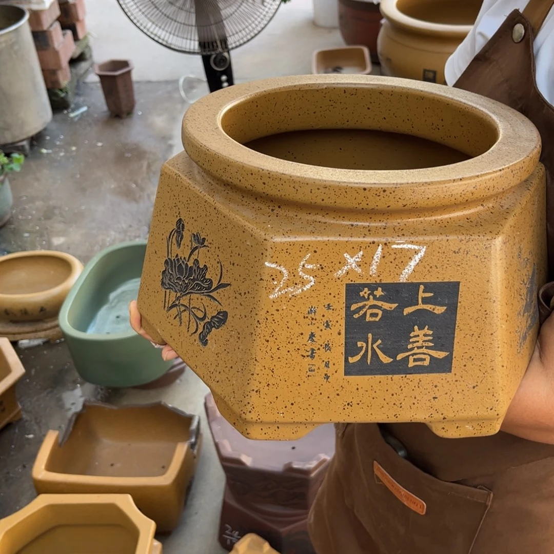 紫砂花盆盆景艺术