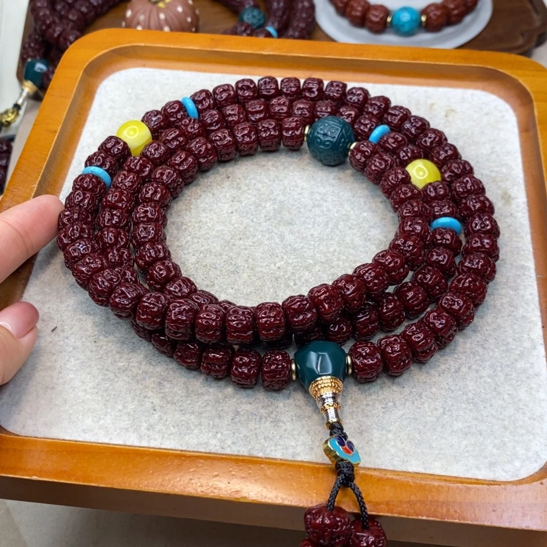 金刚菩提吊坠盘龙108 10