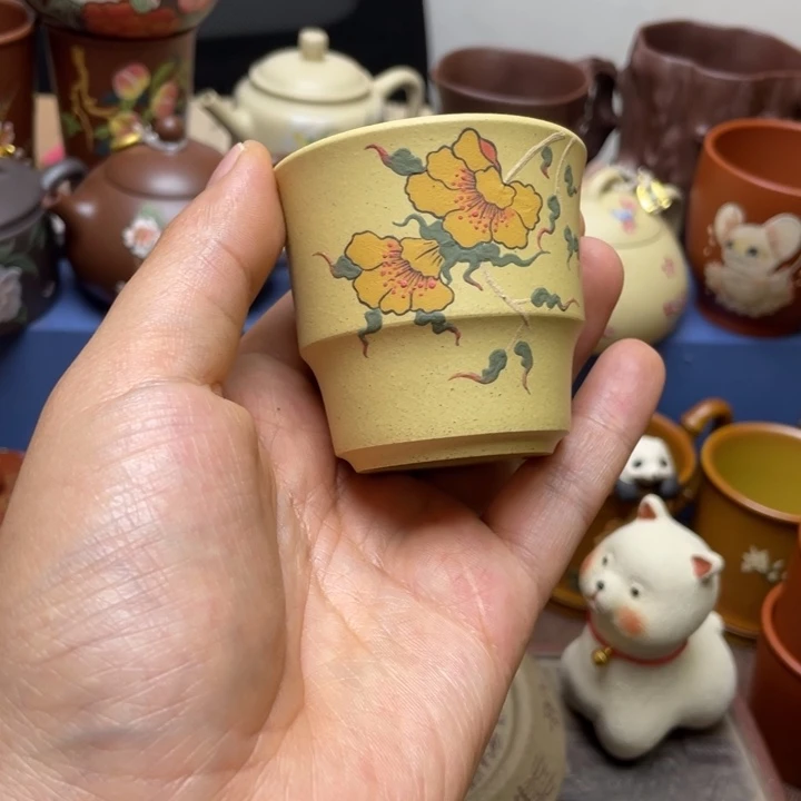 茶杯紫砂紫砂主人杯80cc