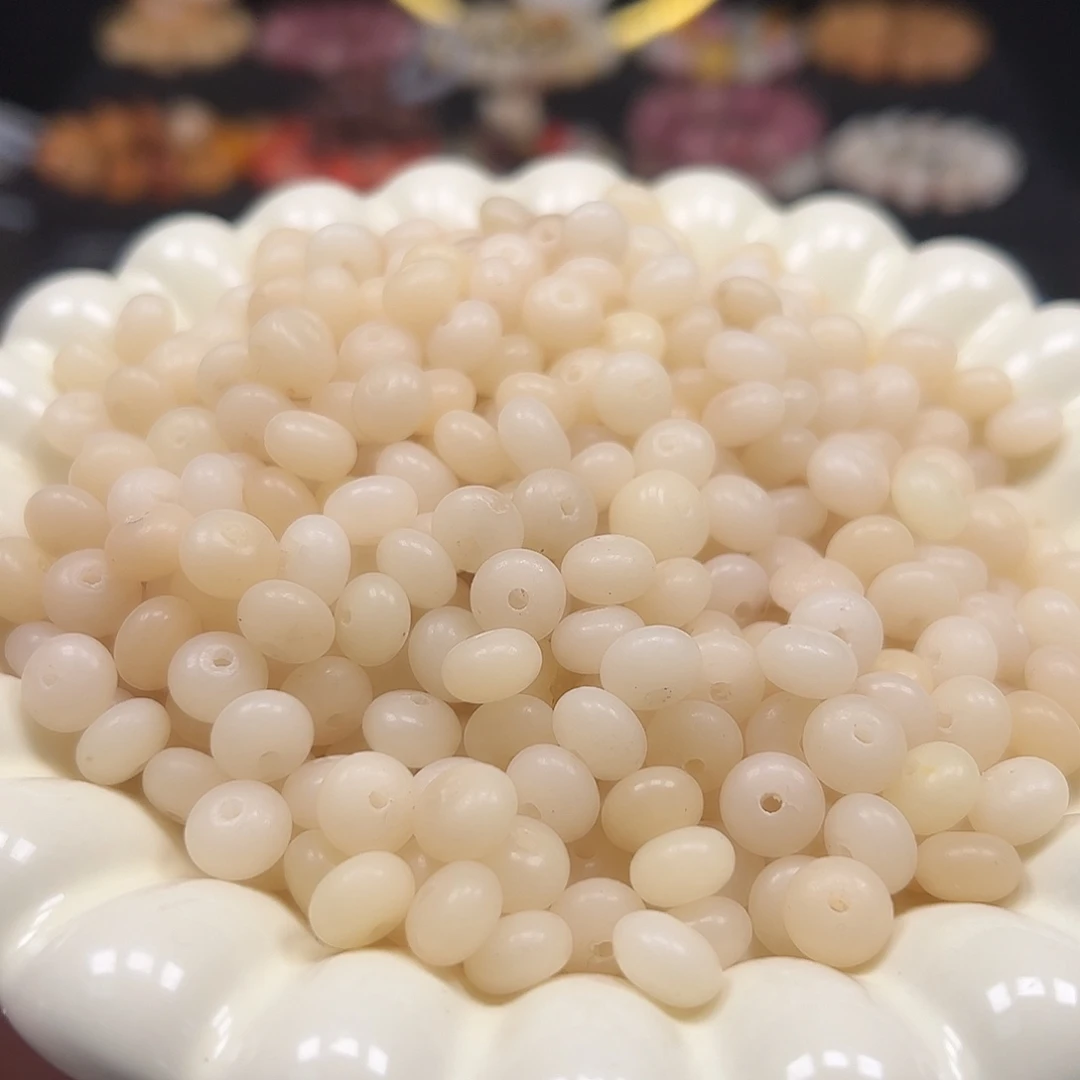 菩提根/象牙果手串瑕疵卡9奶白算盘600颗卡牌➕400颗