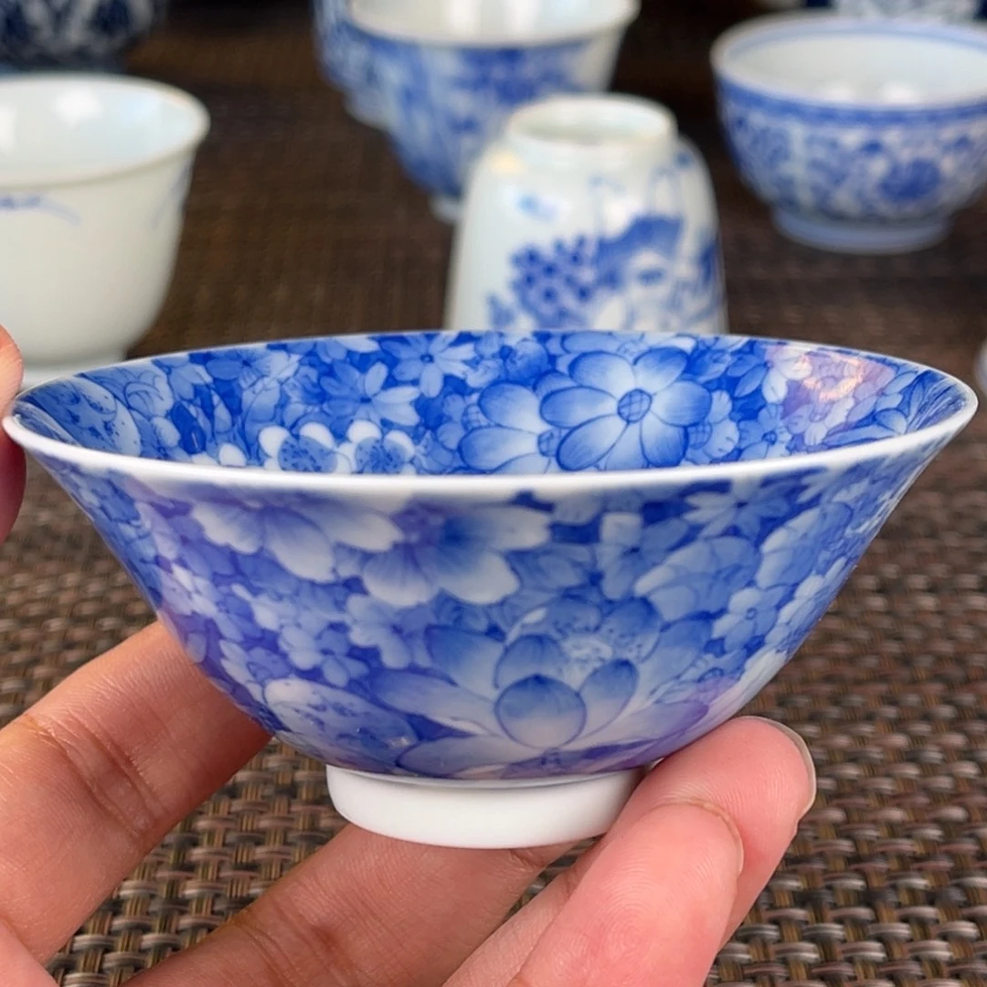 瓷片景德镇陶瓷杯子