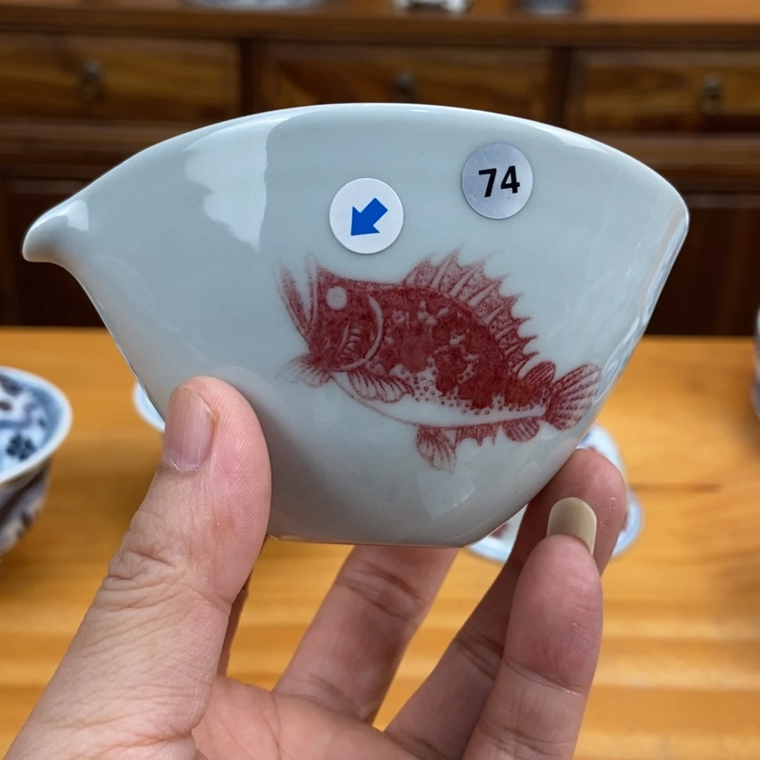 手绘茶具现代制品