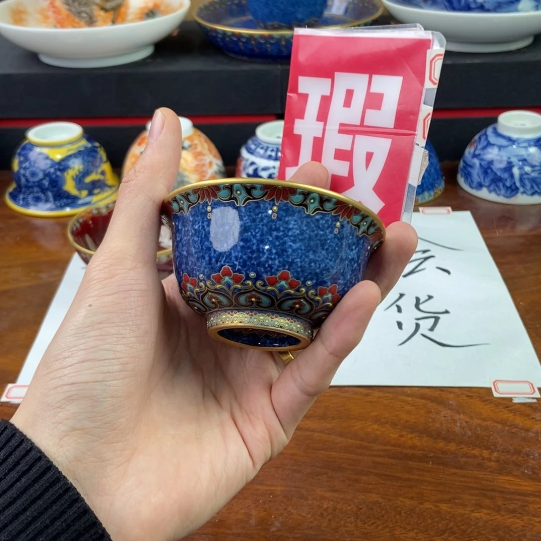 杯景德镇手绘陶瓷艺术