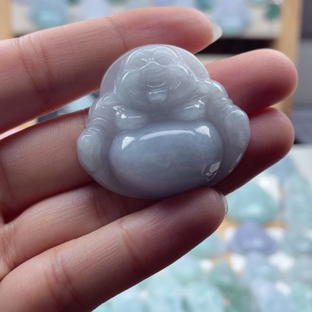 颈饰未镶嵌翡翠33尺寸佛公厚装