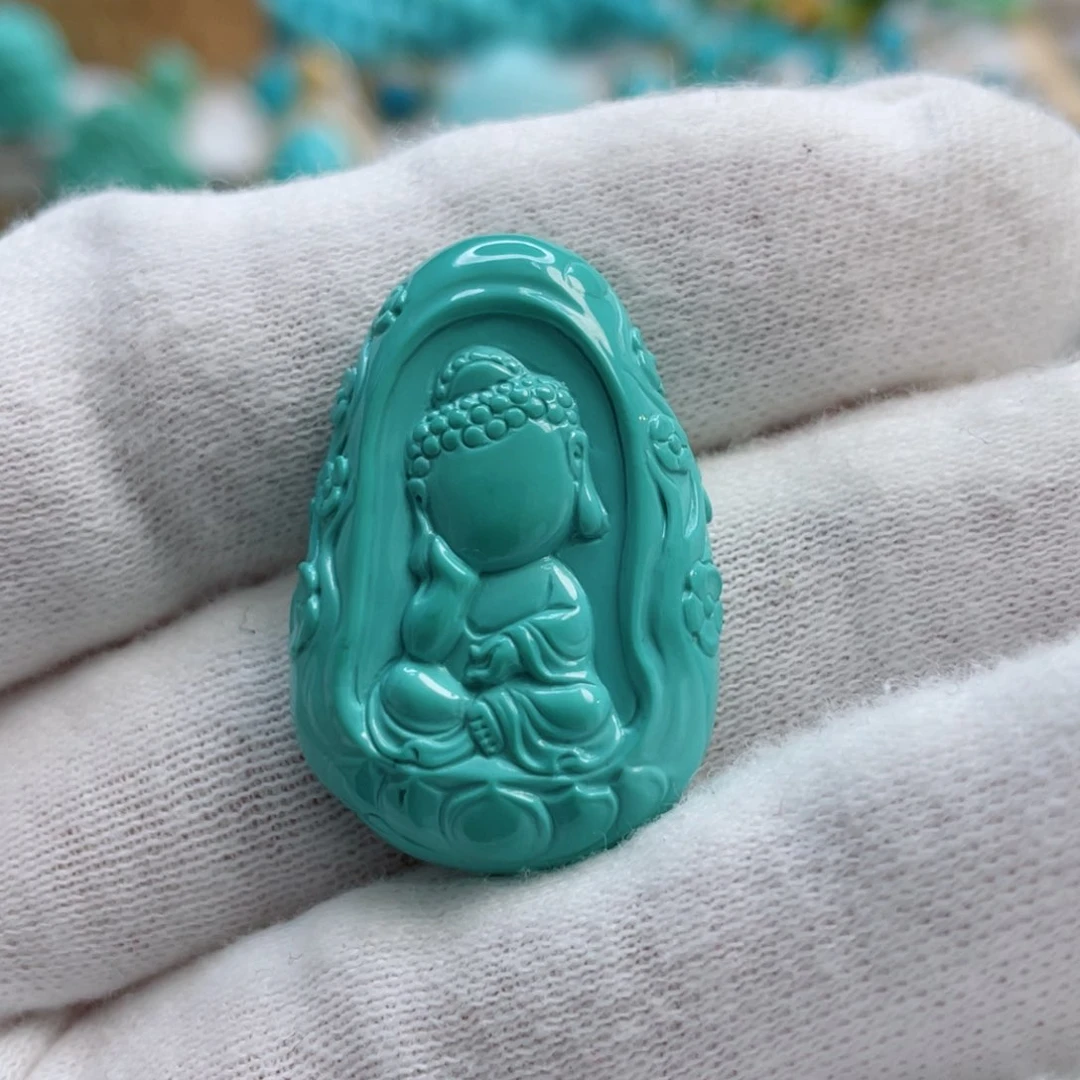 绿松石珠宝奇石未镶嵌