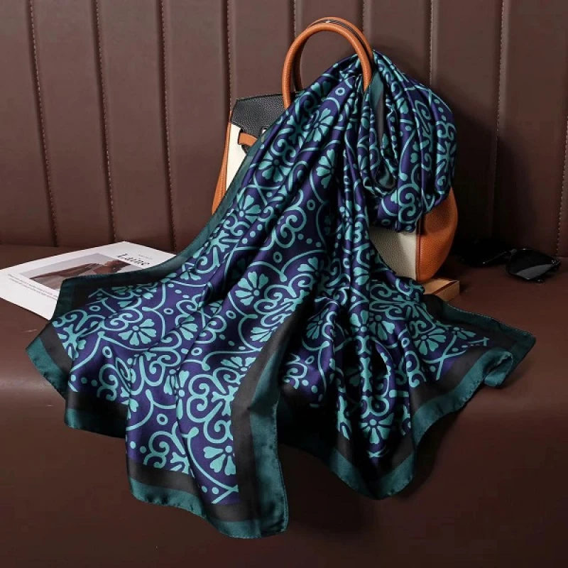 月落星辰180*90左右长巾百搭披肩旅游围巾