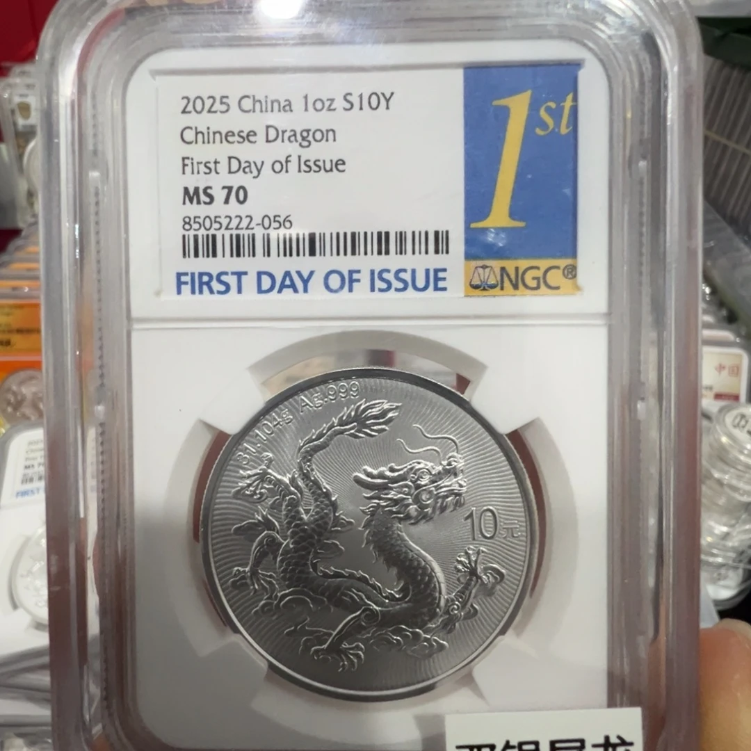 菜****纯银NGCms70中国银龙尾056双银尾龙 售出不退换