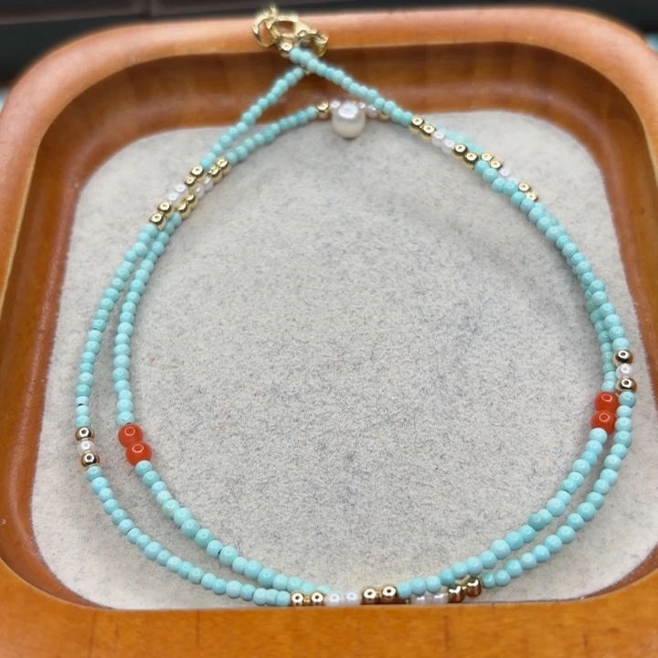 绿松石未镶嵌手链