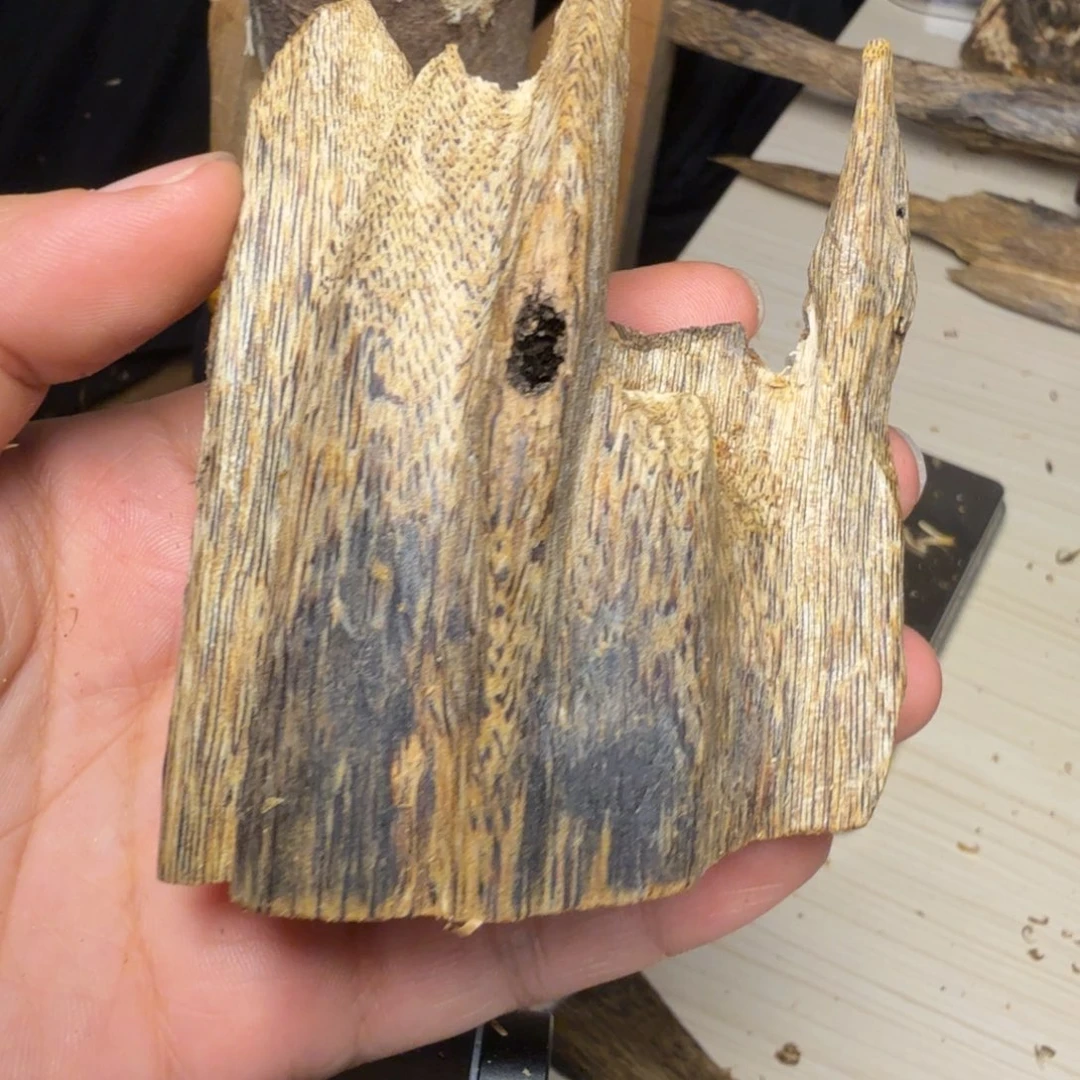 沉香块料沉香块料34克