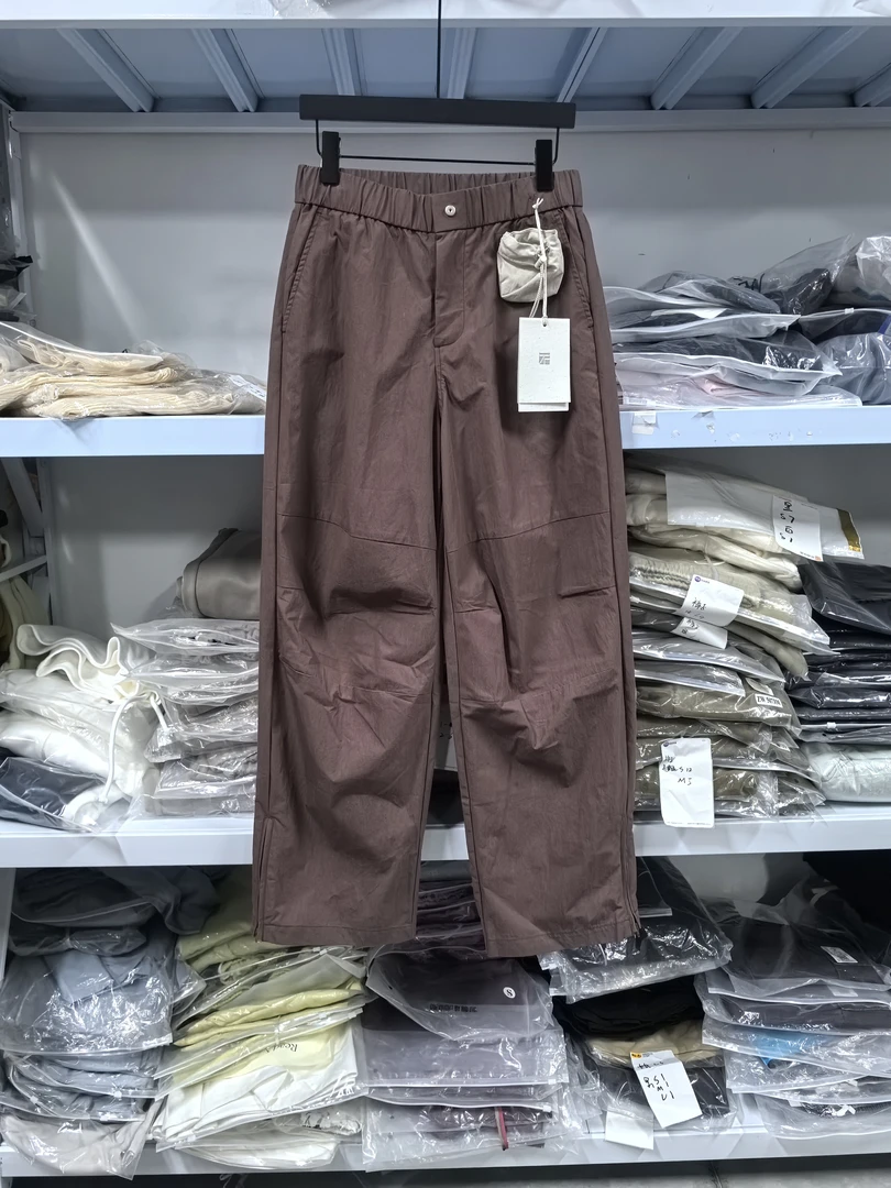 H58206波尔多红休闲裤