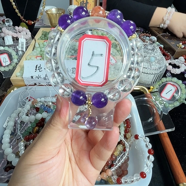 合金水晶手链上岸锦鲤