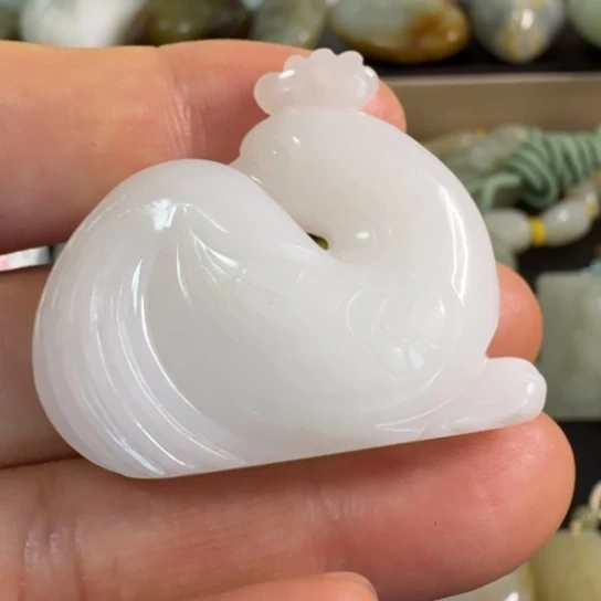 和田玉（糖玉）未镶嵌颈饰