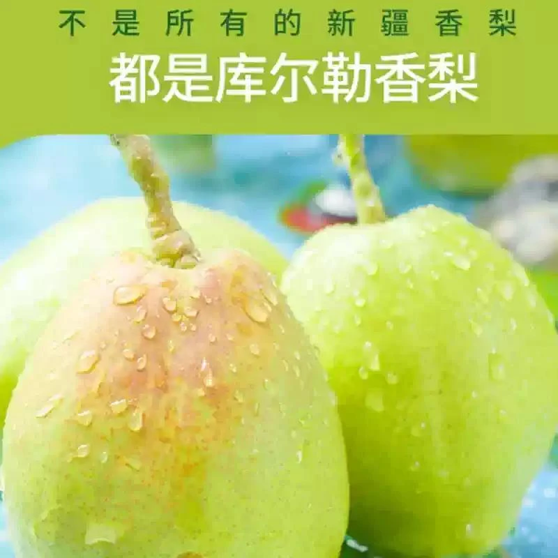 新疆【库尔勒香梨】水果新鲜大果5斤10斤双仓发货