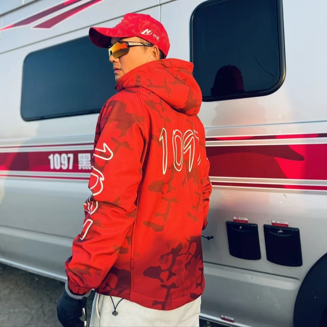 对攻1097小鱼儿户外冲锋衣/2026款秋冬保暖加绒防水加厚时尚户外