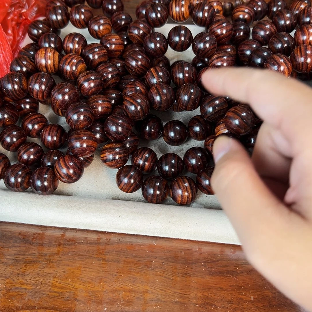 黄花梨/降香黄檀手串/手链20mm圆珠十月甜