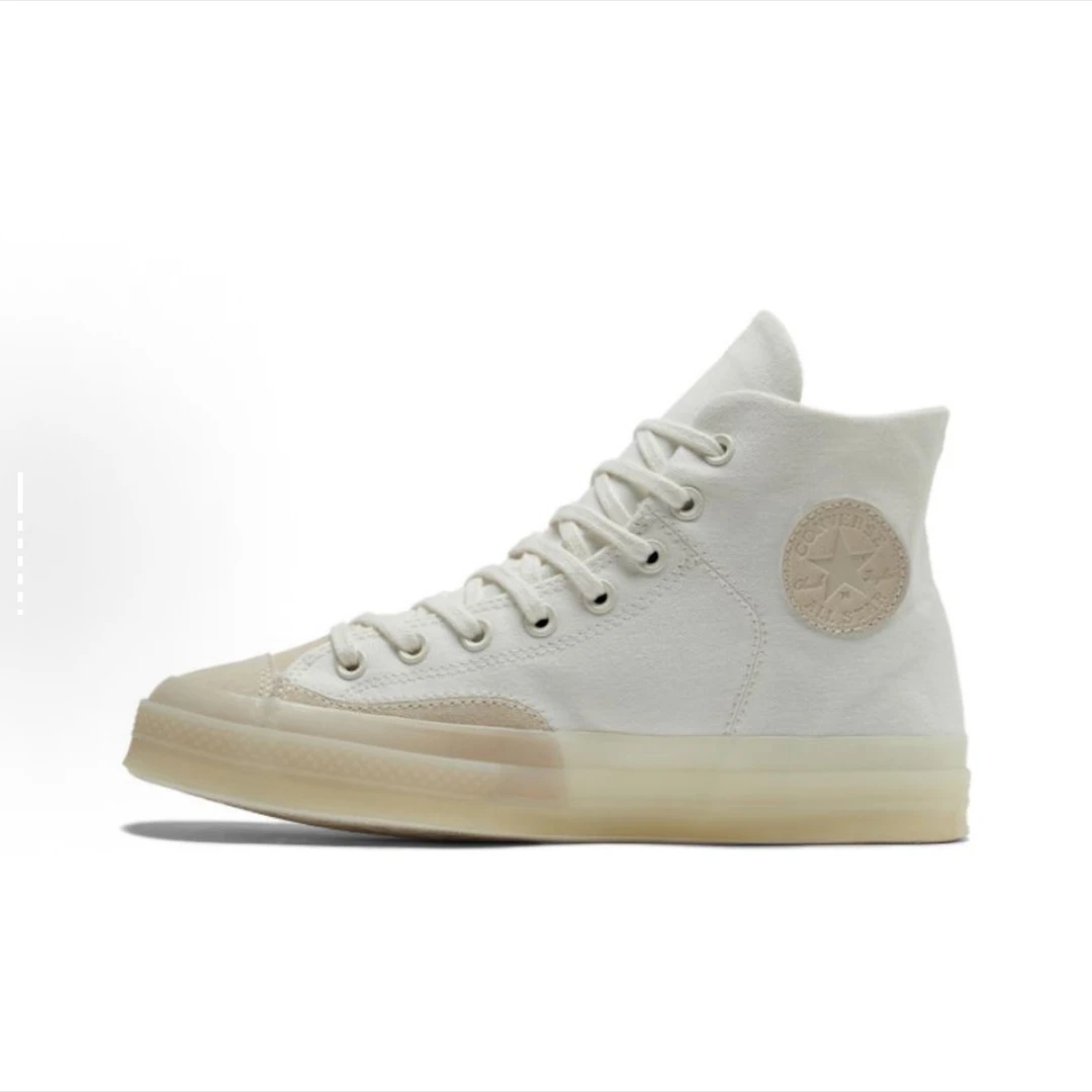 Converse Chuck 70匡威高帮板鞋男女同款白褐A03426C