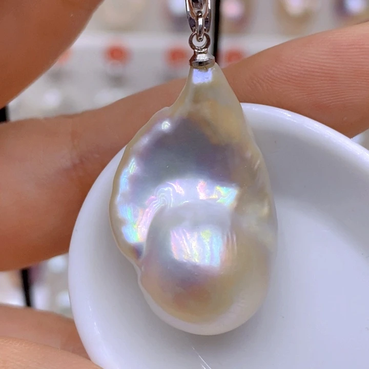 淡水珍珠吊坠(赠链)未镶嵌