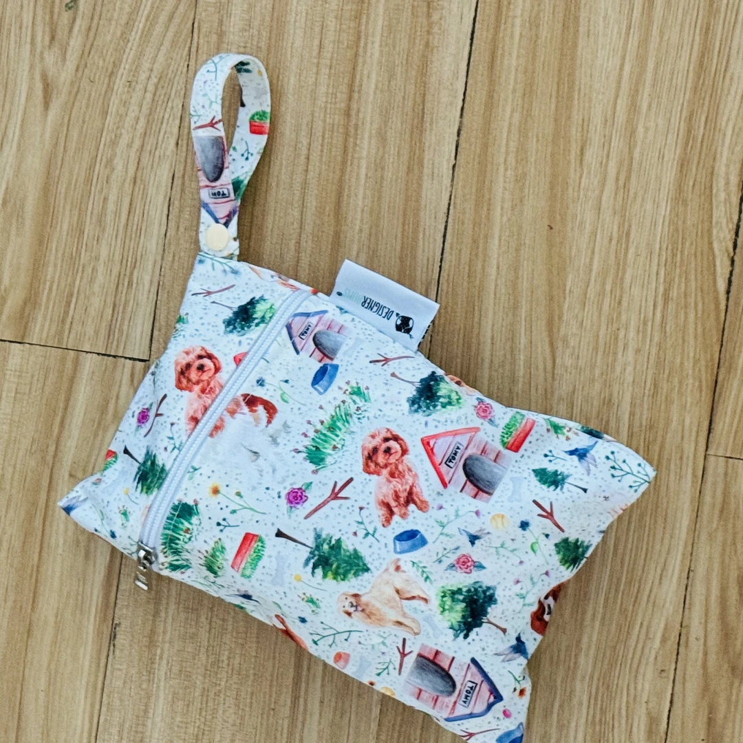 外贸小号三防婴儿挂袋外出收纳包婴儿床便携袋子发10个