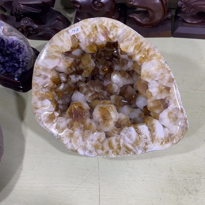 紫晶钱袋子未镶嵌