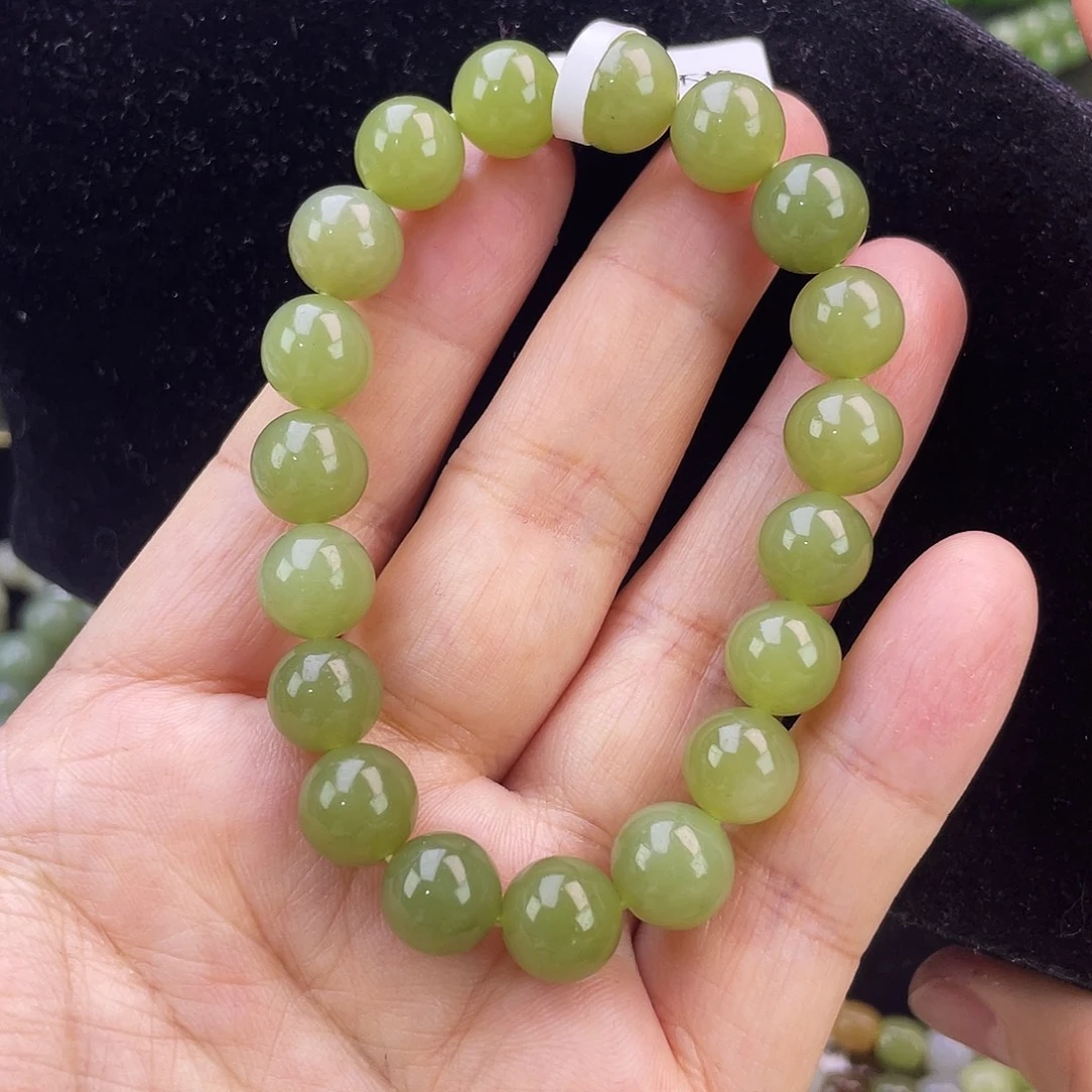 和田玉未镶嵌手链6