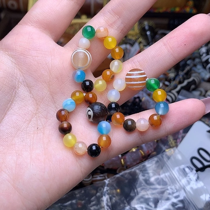 玛瑙/玉髓发一条未镶嵌