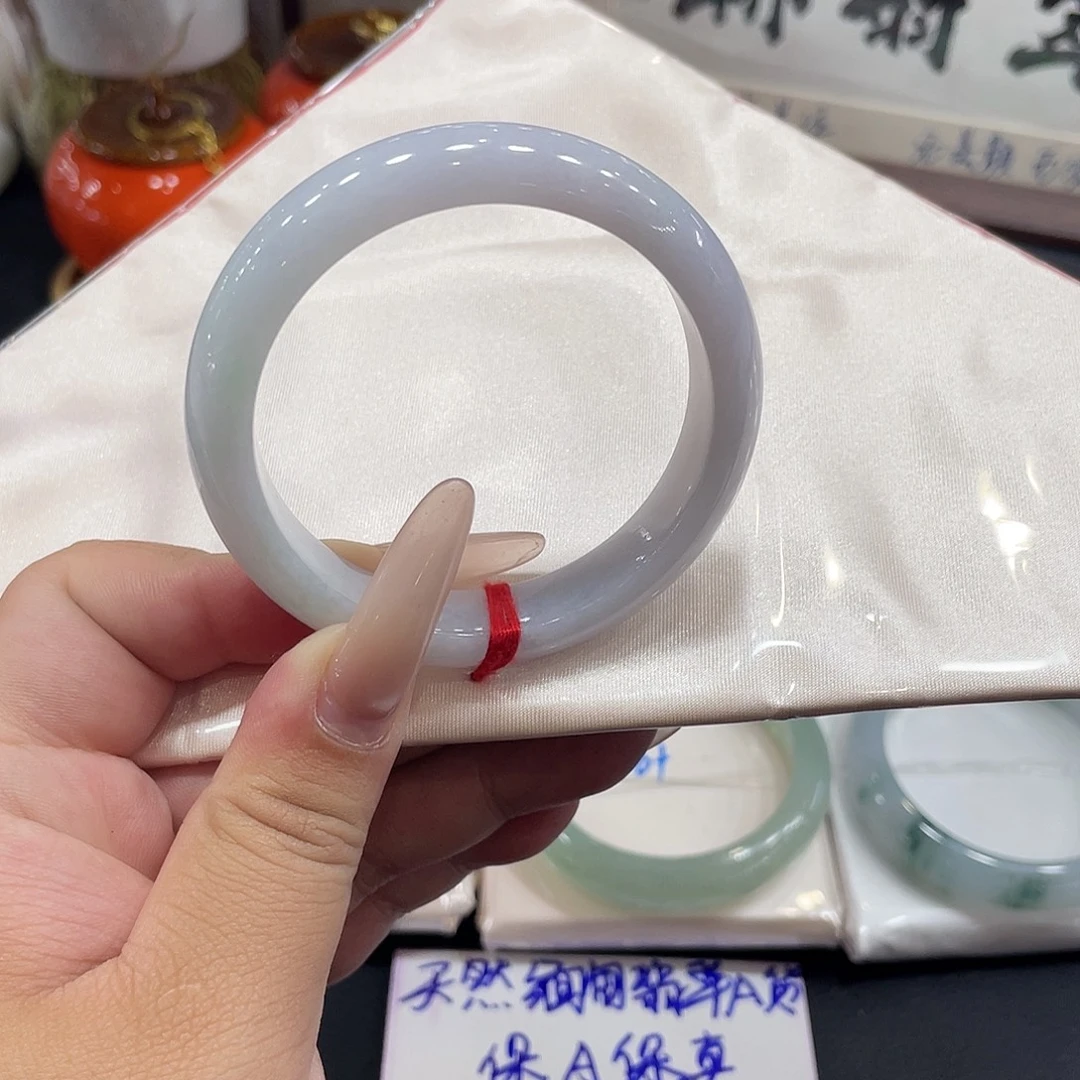 翡翠未镶嵌手镯天然缅甸翡翠13
