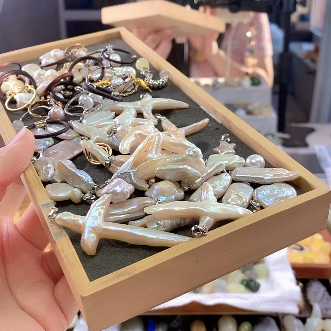 淡水珍珠颈饰银S925镶嵌