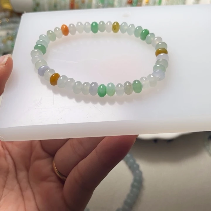 未镶嵌手串翡翠翡翠