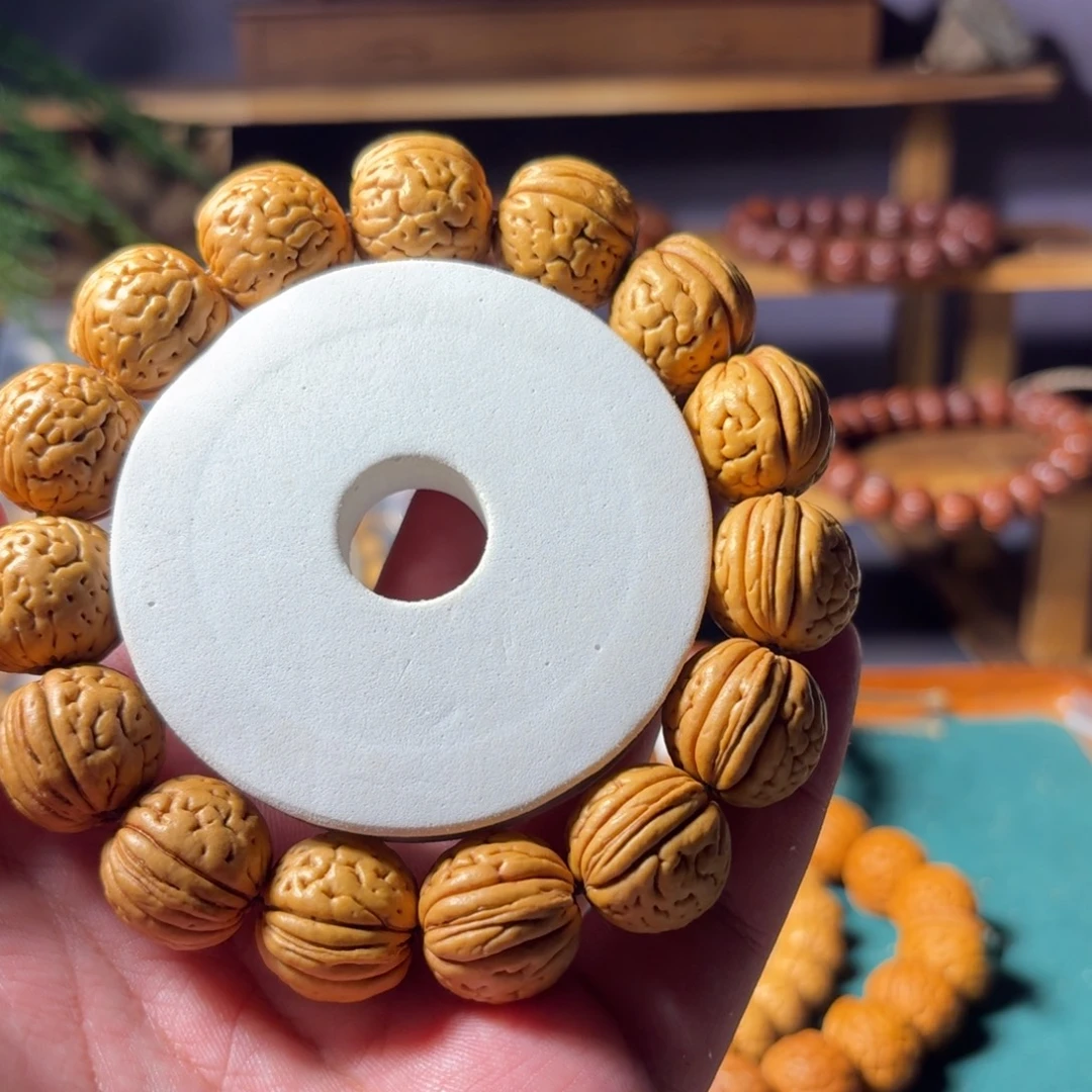 吊坠桃核盘锦肌肉纹头货