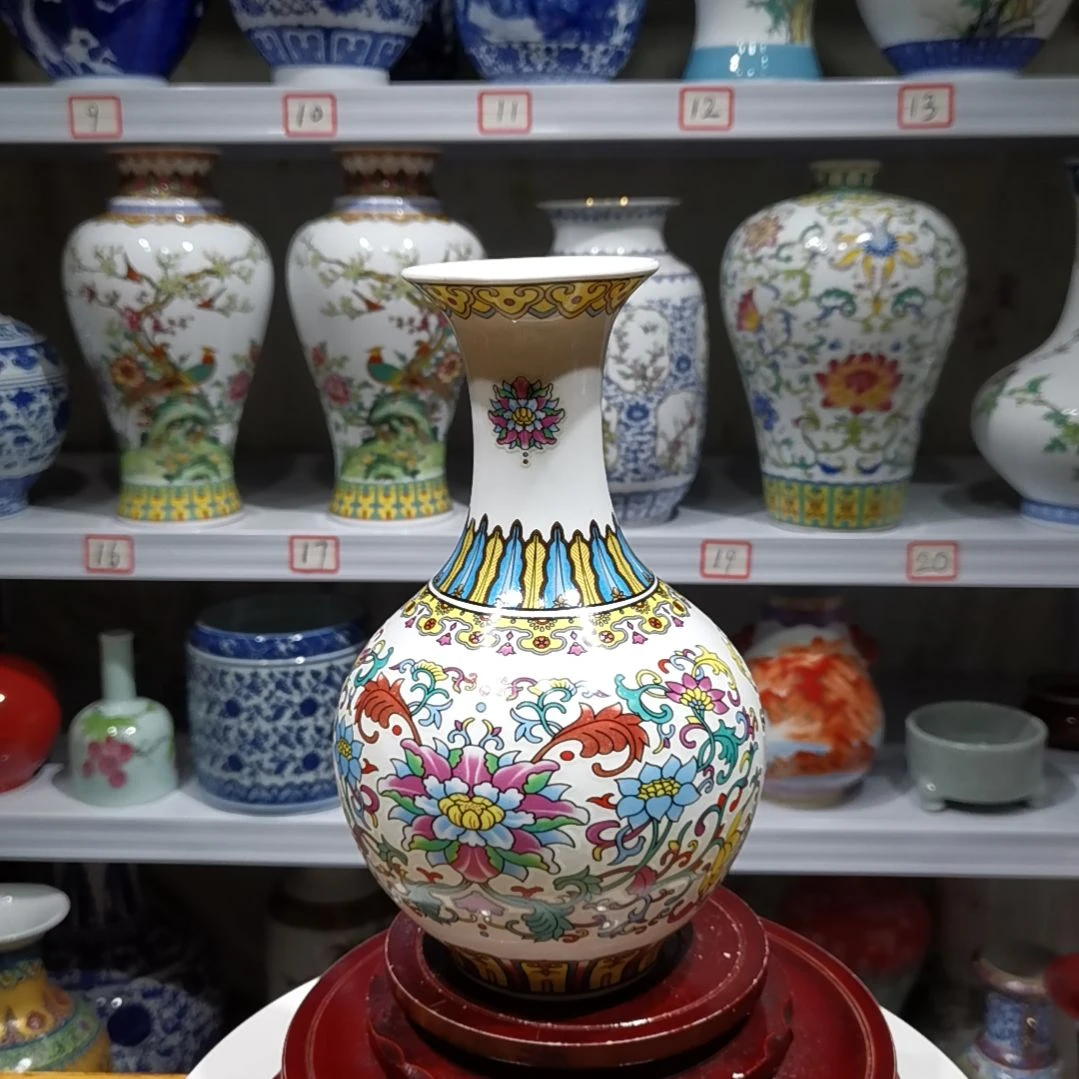 瓶景德镇陶瓷花瓶摆件