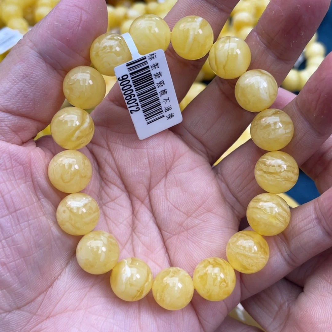 琥珀裸石未镶嵌琥珀蜜蜡12m m