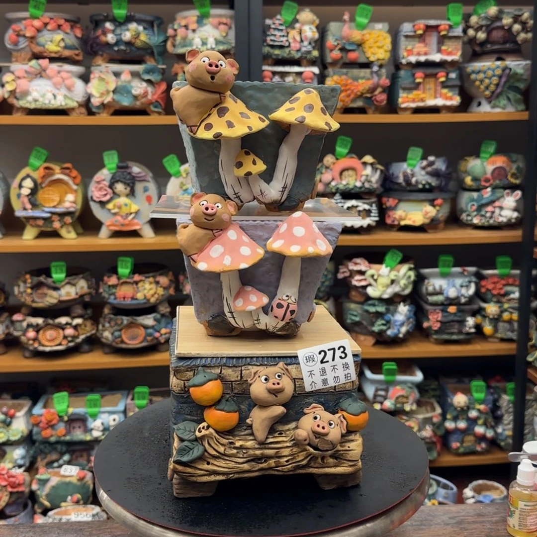 【闪购商品】陶瓷廖*粗陶手捏