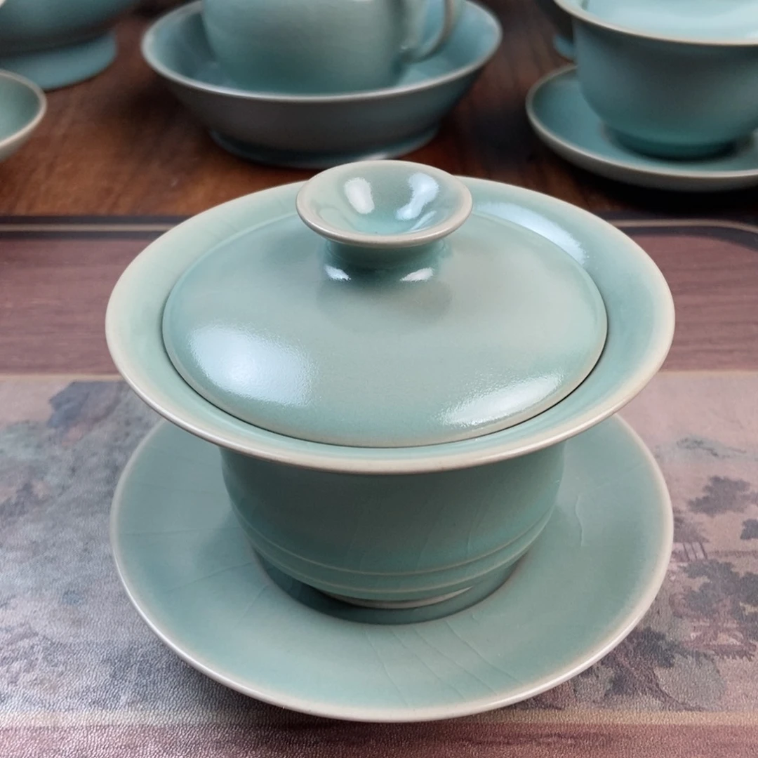 摆件瓷原产地原矿汝瓷～茶器