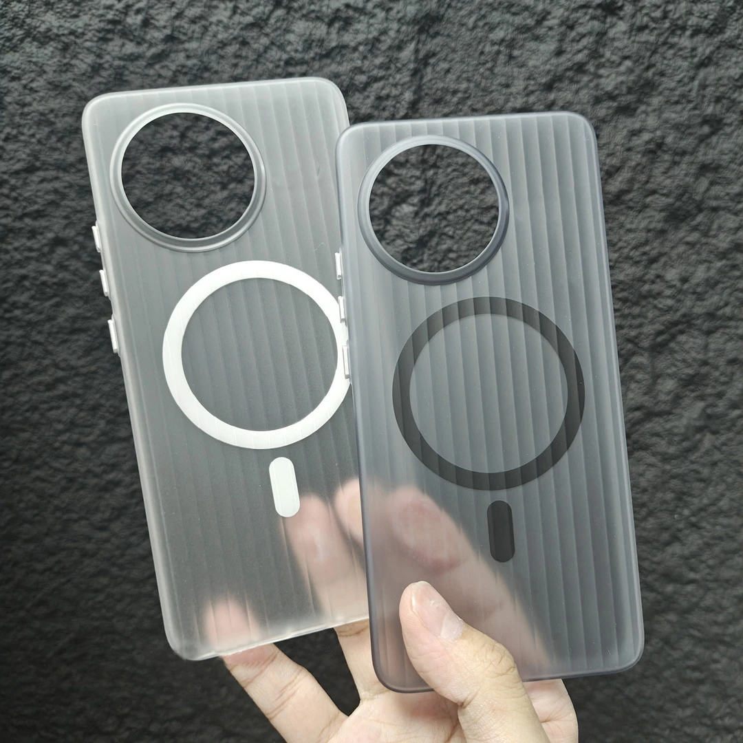 冰雾磁吸瓦楞纹适用红米k80至尊版手机壳k80简约磨砂70防摔保护壳