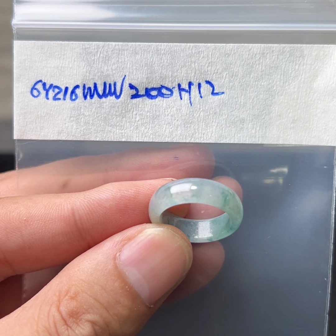 定制翡翠未镶嵌圈口12