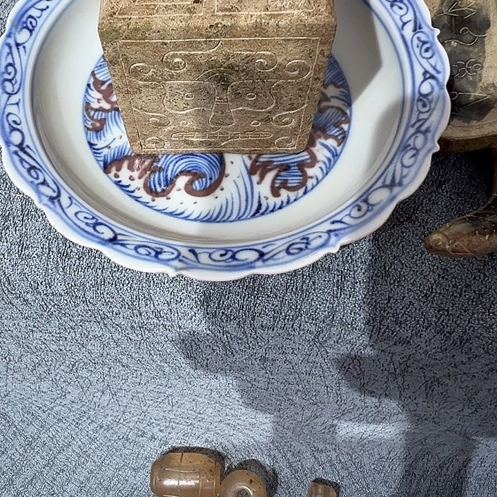 古***韵瓷片瓷器制作工艺品