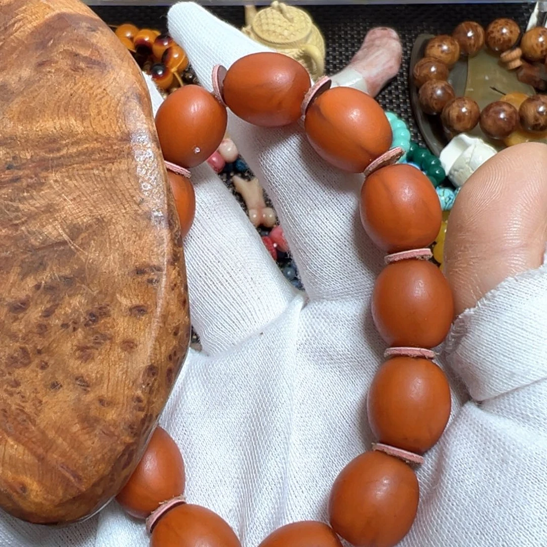 非洲檀香无事牌12单圈手串