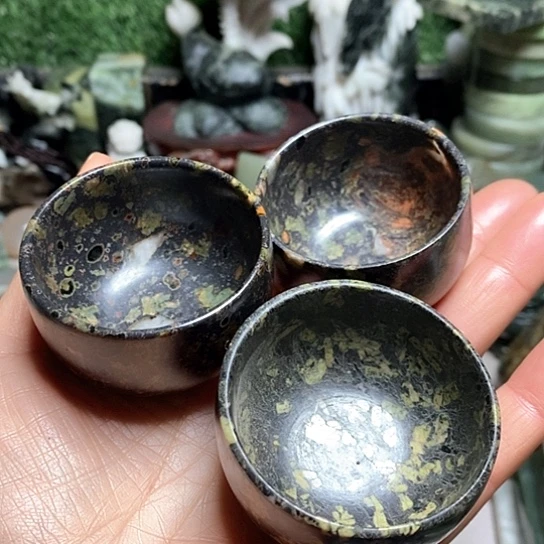 未镶嵌查罗石珠宝半成品不**末