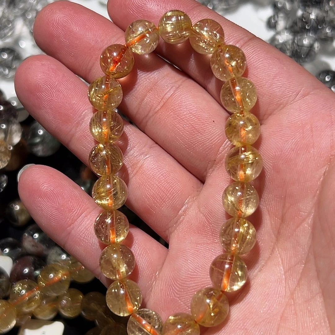 未镶嵌手链水晶金发