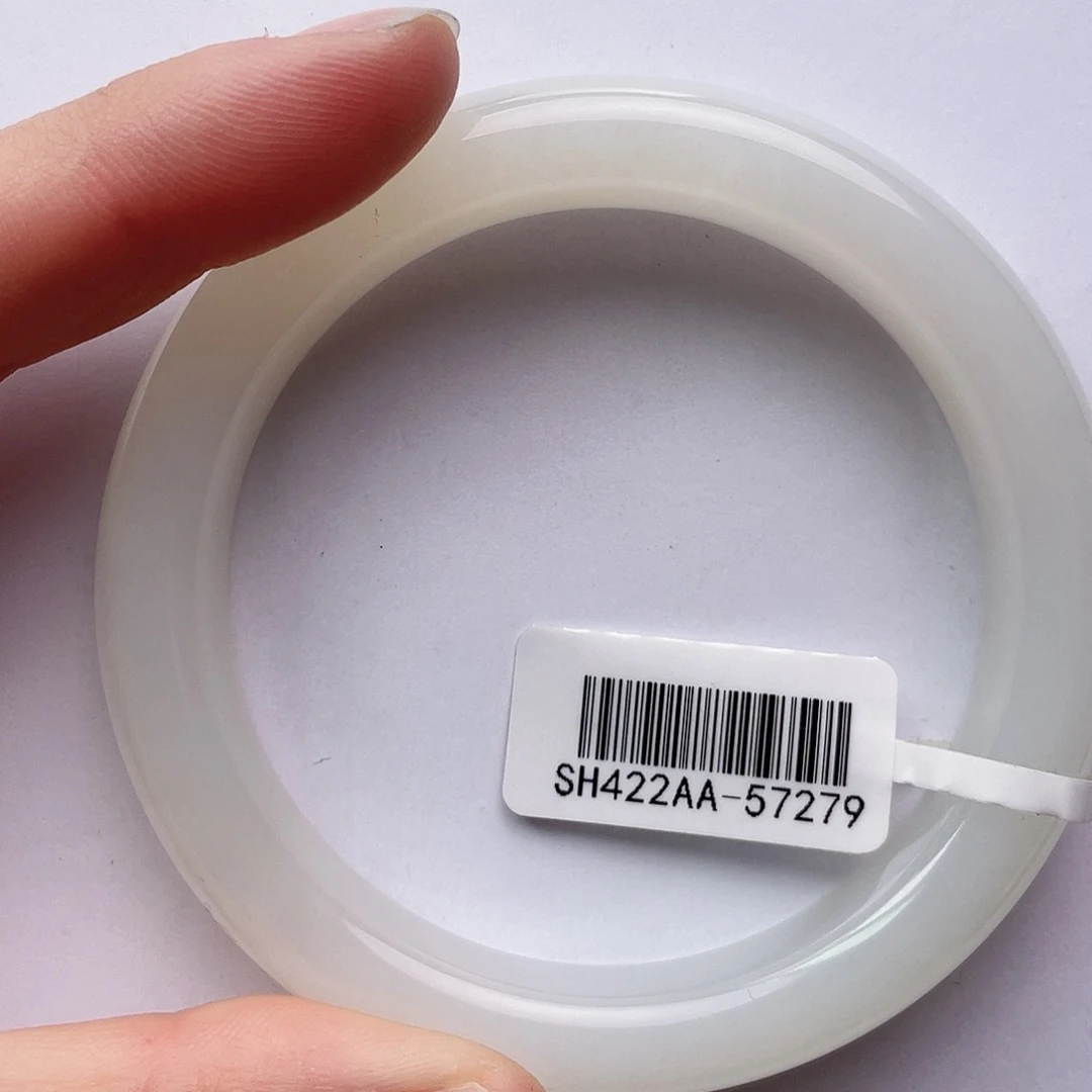 和田玉未镶嵌手镯59