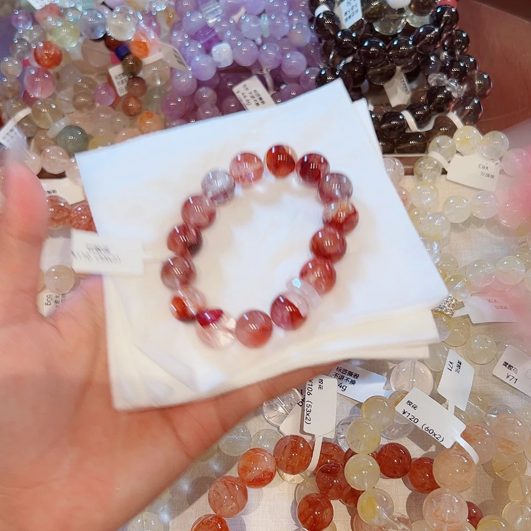 我***兔水晶手链未镶嵌48小时鉴赏