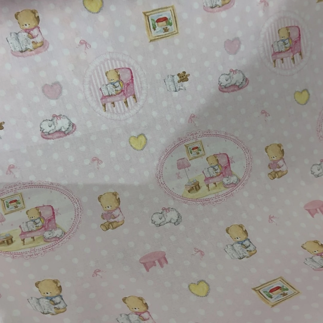 一米价纯棉平布1.1米宽果子布艺4.25