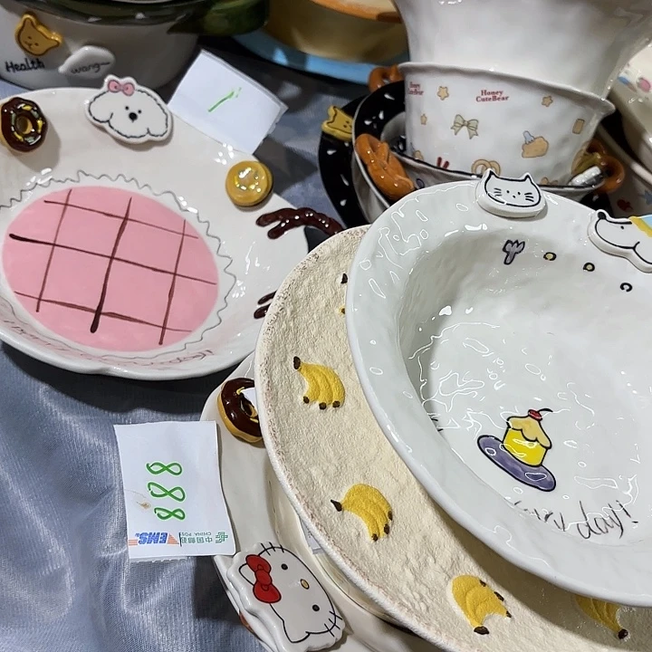 陶高温釉下彩陶瓷