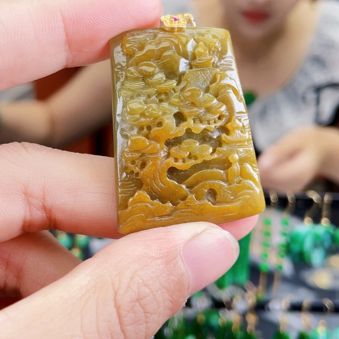 未镶嵌翡翠耳饰饰品