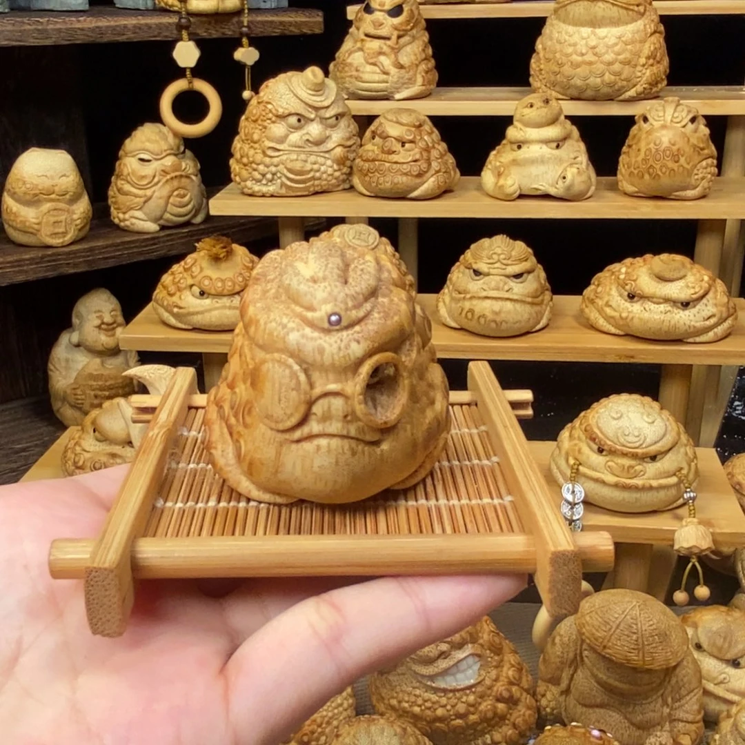 香榧木竹根雕作品欣赏