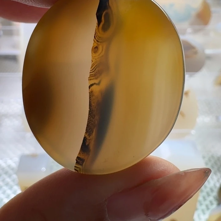 玛瑙/玉髓未镶嵌项链