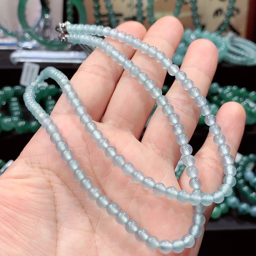 翡翠未镶嵌手链卡5