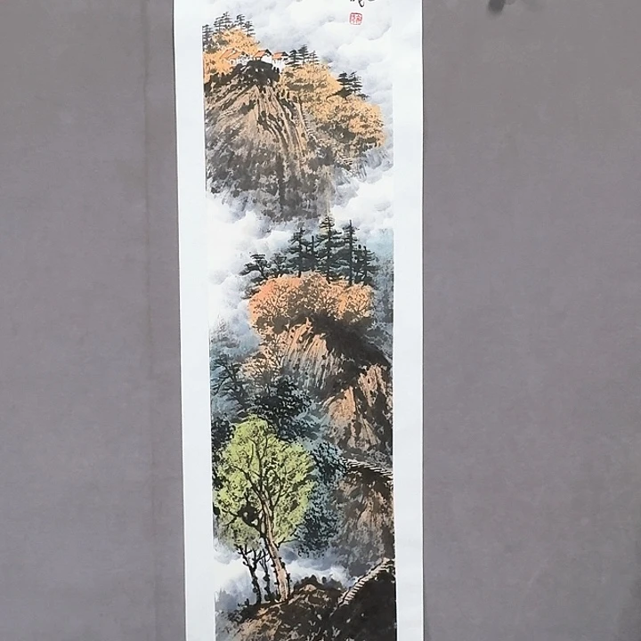 国画亲笔手绘放心去藏