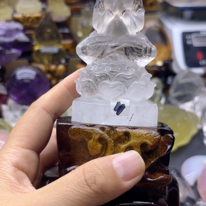 水晶摆件定金未镶嵌?****?摆件