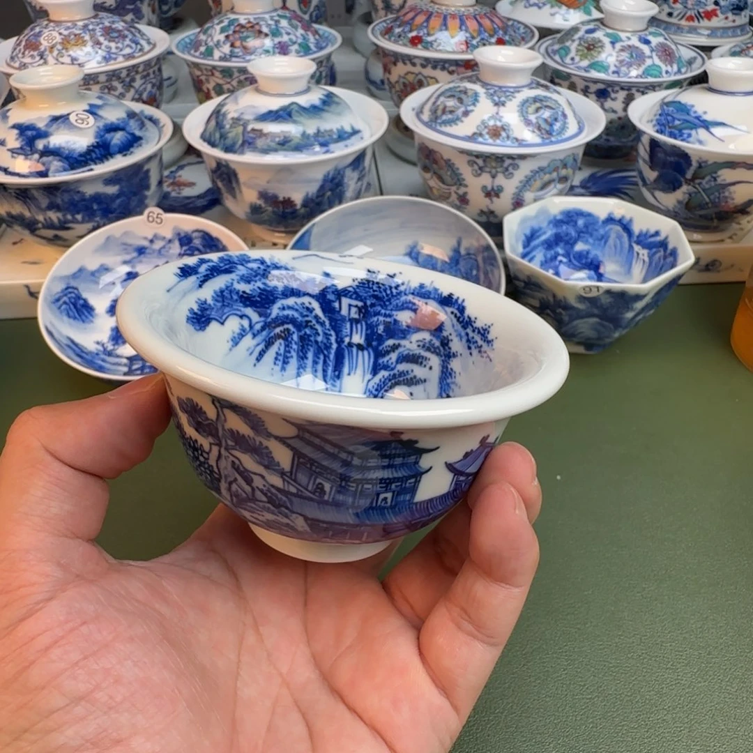 纯手工纯手绘茶具95